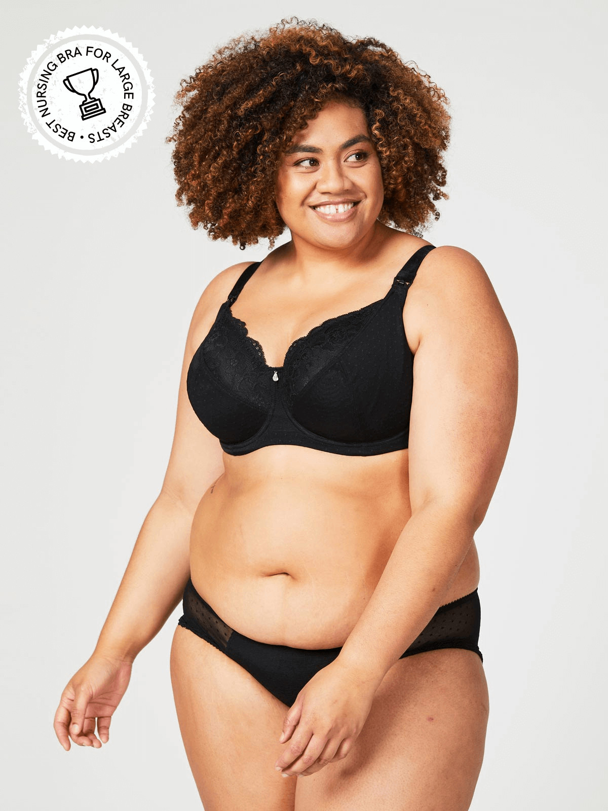 timtams nursing bra - black