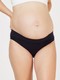 peaches bikini brief - black