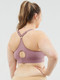 tutti frutti nursing bra - mauve