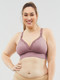 tutti frutti nursing bra - mauve