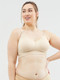 popping candy nursing bra - stone