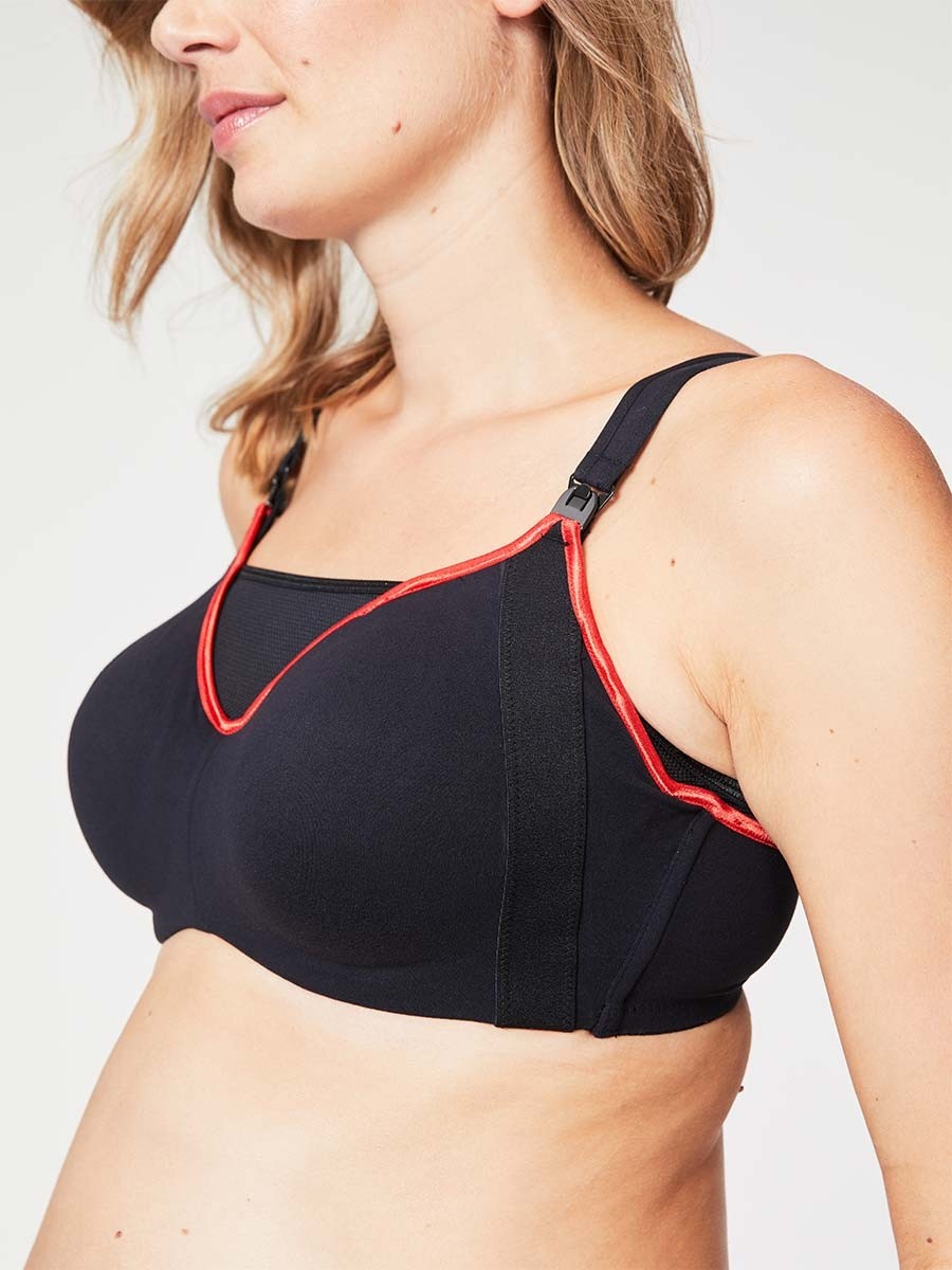 zest nursing sports bra