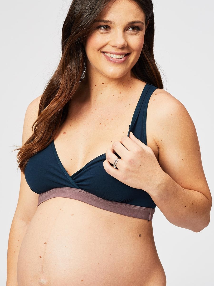 milk bamboo sleep bra