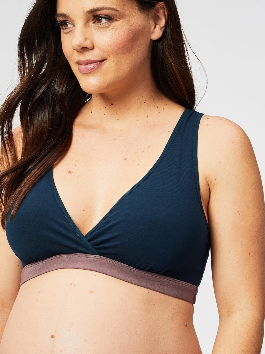 milk bamboo sleep bra