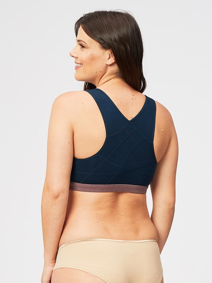 milk bamboo sleep bra