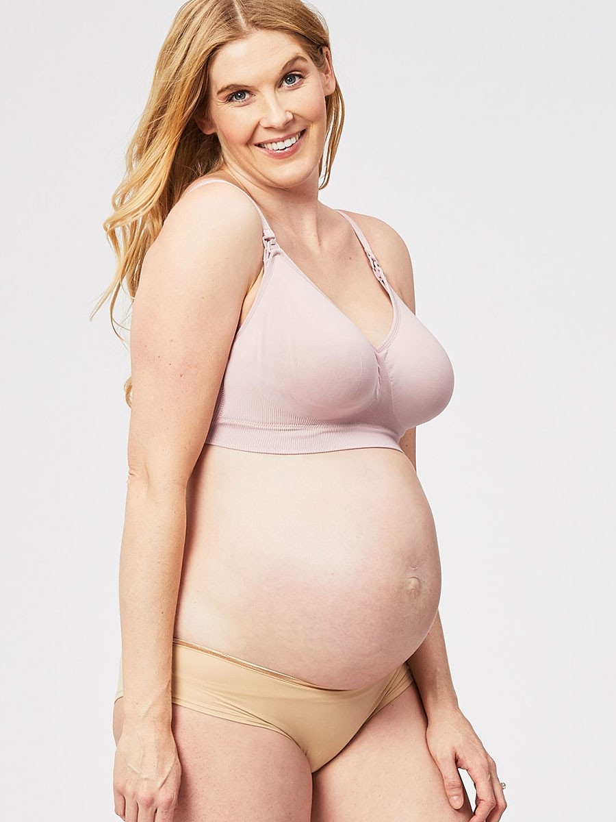 popping candy nursing bralette - pink