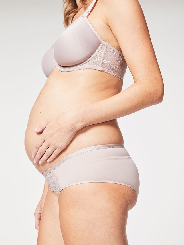 Waffles Lace Maternity Brief