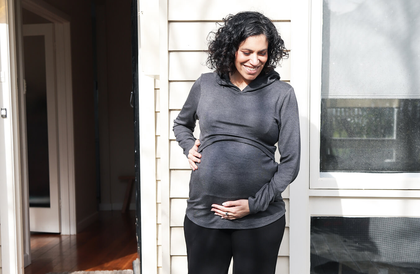 maternity and postpartum outerwear