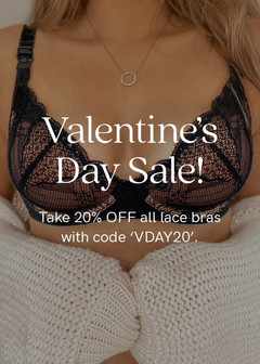 valentines day menu banner