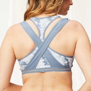 lotus pumping bra double crossover back