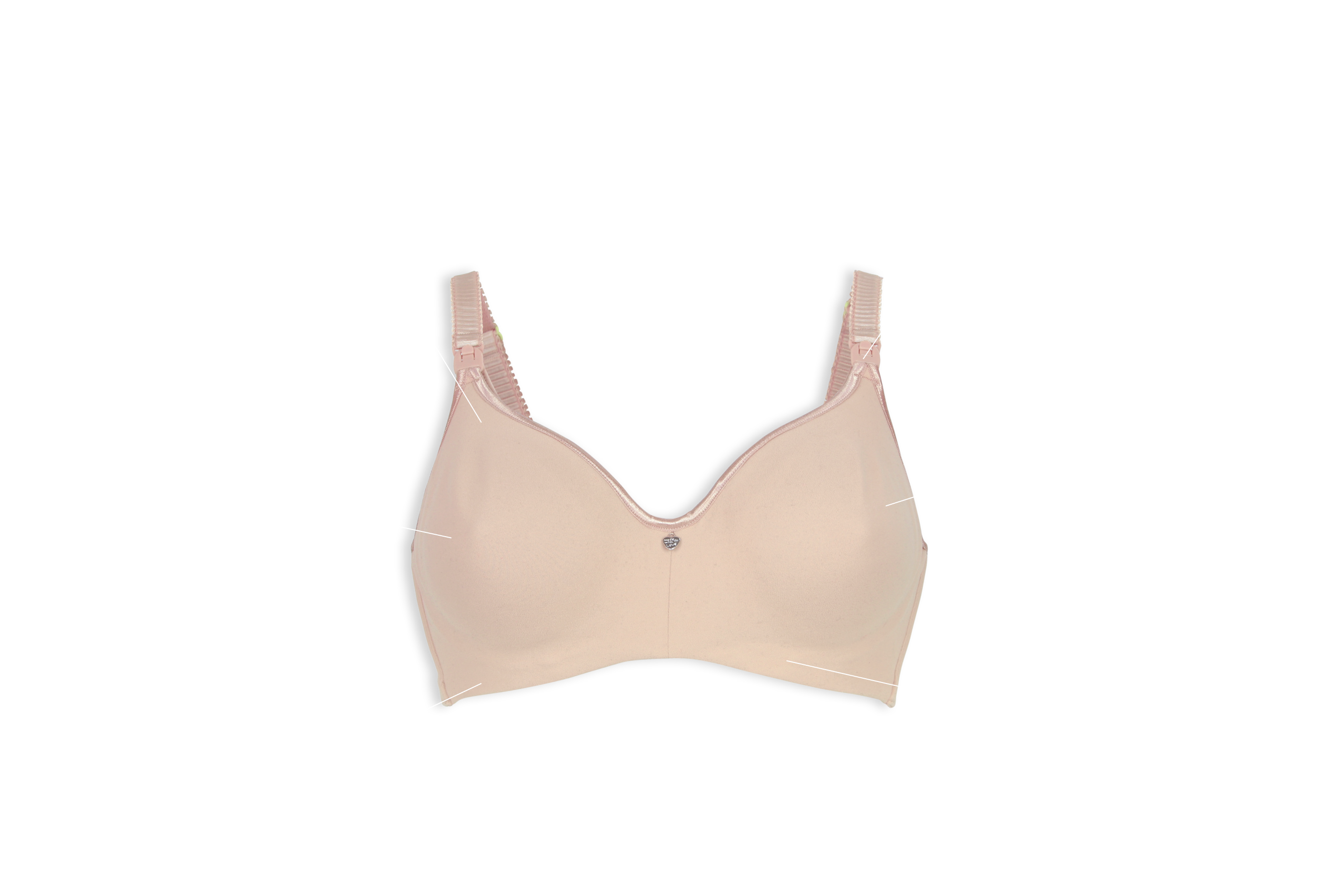 Croissant T-shirt Nursing Bra