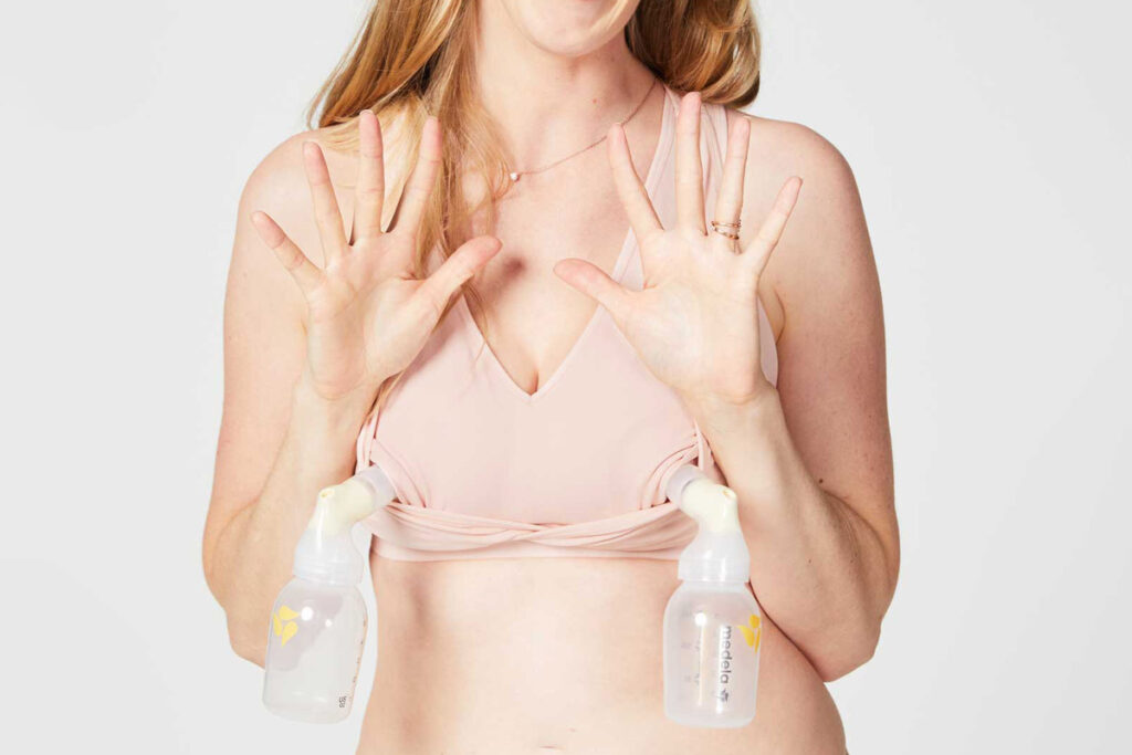 lotus pumping bra