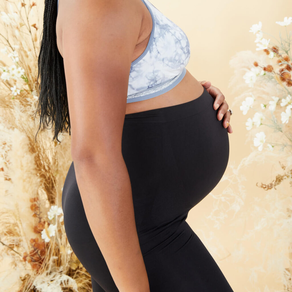 butter recycled maternity legging