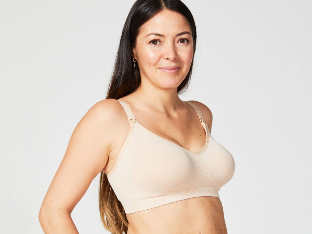 rock candy nursing bra - beige