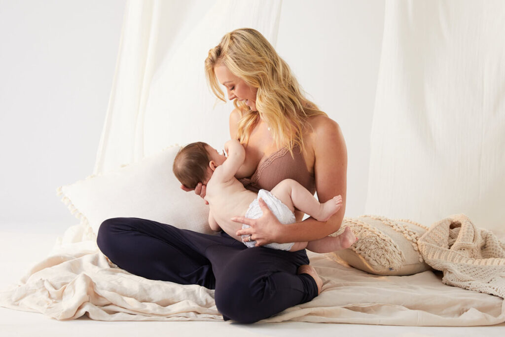 breast changes when breastfeeding