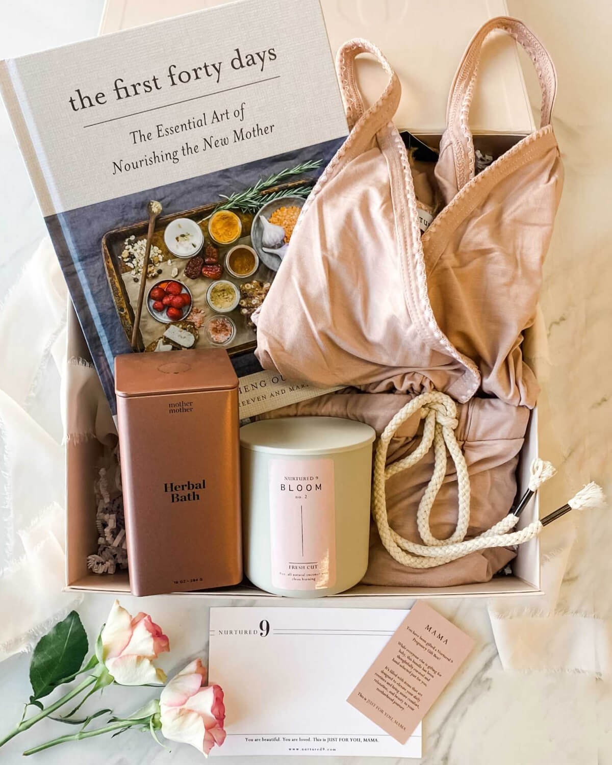 Post Partum hot New Mom Care Package Luxury Support/ Gift Box/ Fourth Trimester/ Shower/ Pregnancy Gifts/