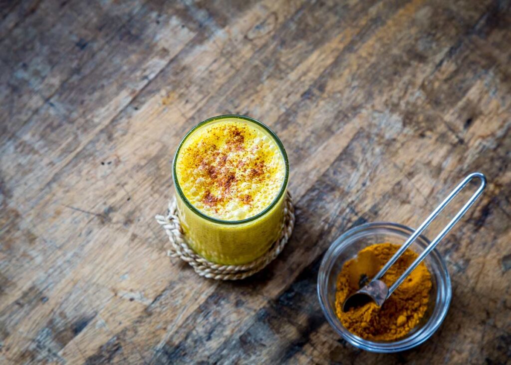 turmeric latte